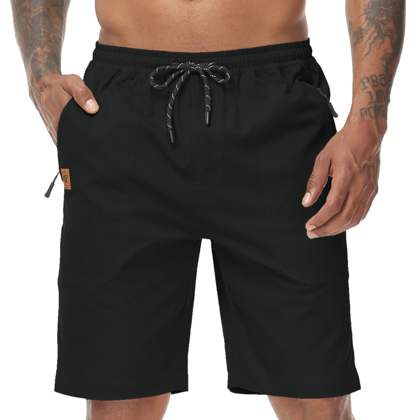 Summer Fitness Training Cargo Shorts, Men's Sweatpants Jogging Athletic Pants Tactical Casual Shorts Pants