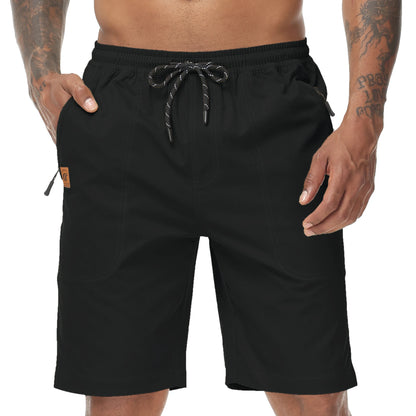 Summer Fitness Training Cargo Shorts, Men's Sweatpants Jogging Athletic Pants Tactical Casual Shorts Pants