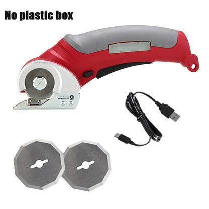 Cordless Electric Scissors Multi Electric Cutter Shear For Cardboard Leather Fabric Cloth SewingCarpet Electric Cutting Tool 4v
