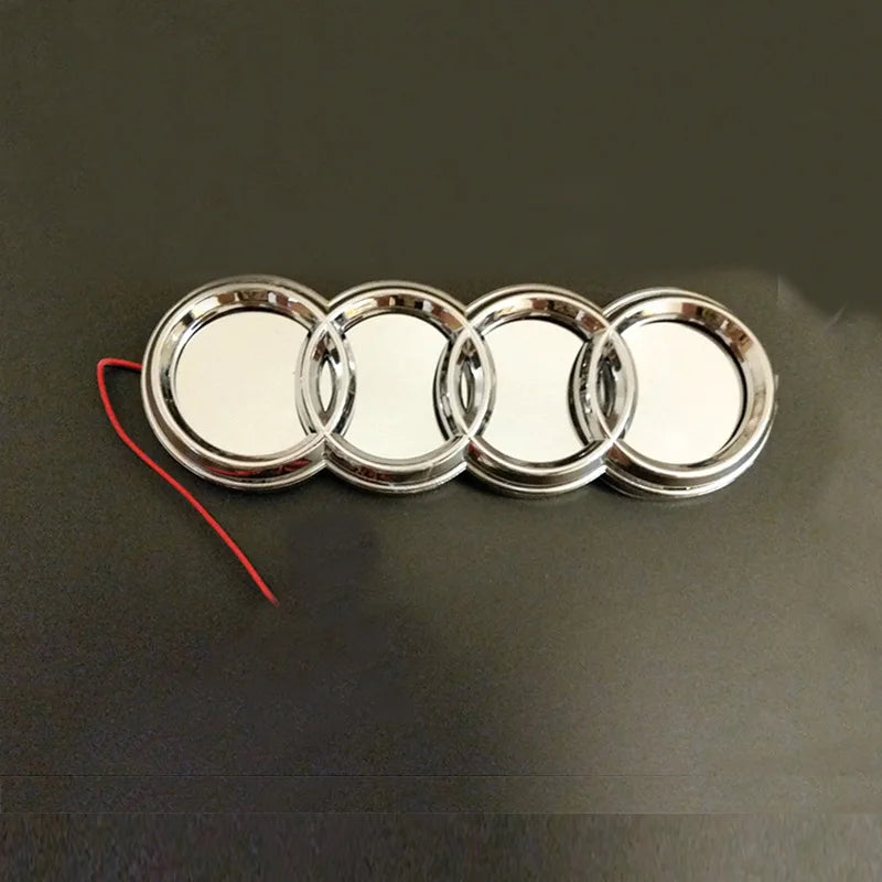 18X5.8CM LED Badge Light Exterior for Audi Q2 Q8 A1 A2 Q3 A3 A4 A5 A6 A7 A8 Q5 Q7 TT Car Rear Trunk Emblem Sticker Accessories