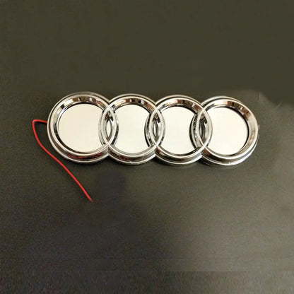 18X5.8CM LED Badge Light Exterior for Audi Q2 Q8 A1 A2 Q3 A3 A4 A5 A6 A7 A8 Q5 Q7 TT Car Rear Trunk Emblem Sticker Accessories