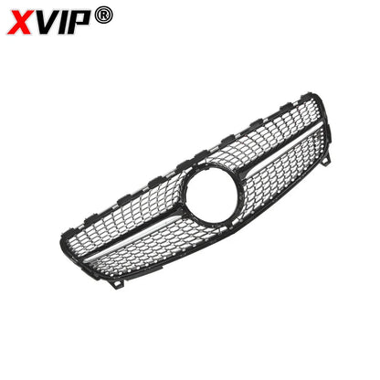 XVIP Diamonds Style Grille For Benz A-Class W176 2016-2018 A180 A200 A250 A45 AMG Front Racing Grille GTR Style Bumper Grille