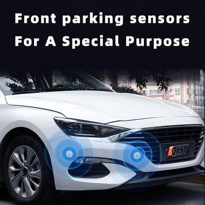 Parktronic Front Parking Sensor Kit For A Special Purpose,  Vehicle Backup Radar Assistant System Buzzer Alarm Volume Universal