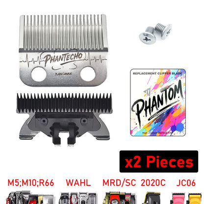 For JUCAI JC06 8148 V003 R66 M10 Madeshow Wmark VGR ROSYOUS Hair Clipper Accessories Replacement Zircon Blade CRUNCH DLC Blade