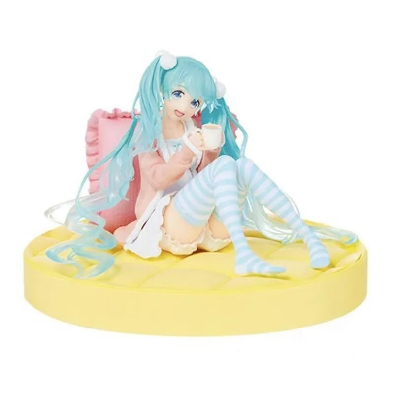 Hatsune Miku Future Anime Figure Vocaloid Kawaii Collectible Statue Model Desktop Decor Otaku Gift Doll Japanese Fans