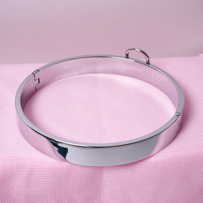 BDSM Collar Metal Bondage Collar Slave, 2 Size Neck Coller Sex Slave Role Play Necklace For Women Restraint BDSM Bondage Toys