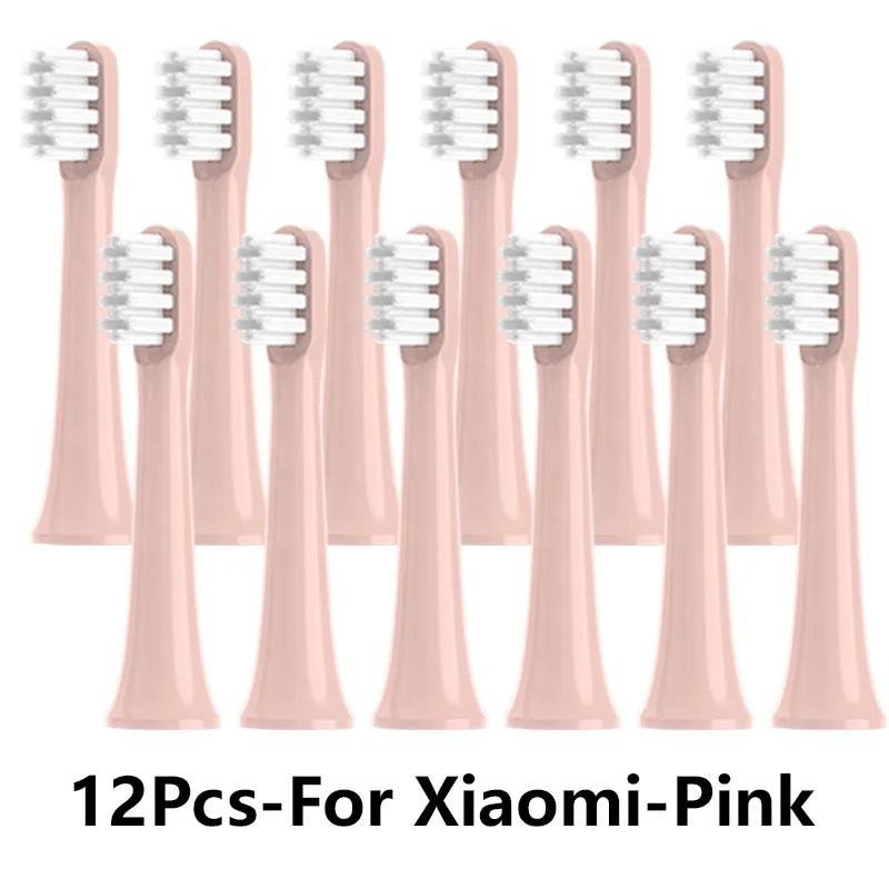 4/8PCS For XIAOMI MIJIA T100 Replacement Brush Heads Sonic Electric Toothbrush DuPont Soft Bristle Suitable Nozzles