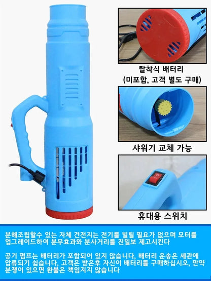 20L Agricultural Electric Sprayer Blower Rechargeable Lithium Battery Backpack Pesticide Sprayer Garden Irrigation Sprayer