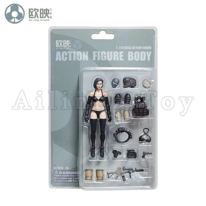 Ou Ying Studio 1/18 Planet Green Valley PGV 3.75inch Action Figure Girls War EFSA Female Figures Anime Model