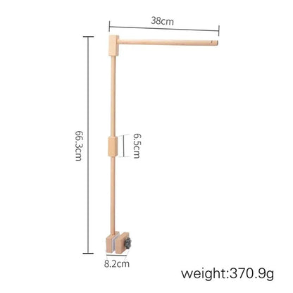 Baby Mobile Crib Bed Bell Musical Rattles Toys Soft Felt Cartoon Animal for Infants Nursery Mobiles Forest Animals Crib Toys