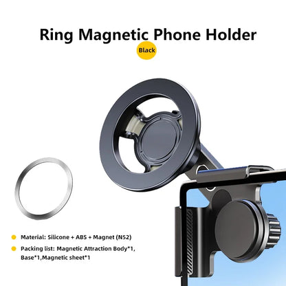 TEEQ For Tesla Model Y Junipe 2025 Model 3 HIGHLAND 2024 Cybertruck BYD Car Phone Mount Holder 15W Magnetic Wireless Charger