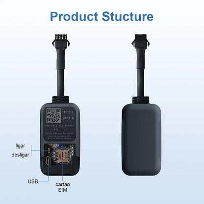 EC33 PURA 4G GPS tracker 3pcs TrackerKing GPS Rastreador 300mah battery With Acc Alarm GPS GSM SMS Locato