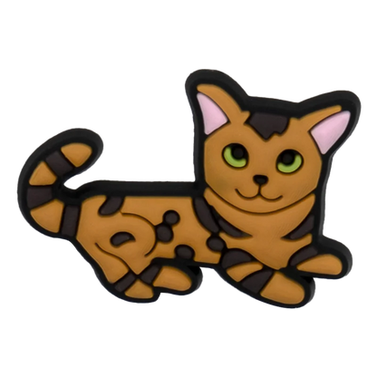 1/100pcs Cat Pin for Shoe Sphinx Orange Cat Black Cat Cute Shoe Charms for Women Girl Kids Sandal Accessories Buckle Decorations