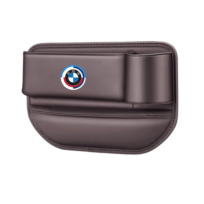 Car Front Seat Crevice Storage Box Pocket With Cup Holder for BMW E30 E34 E36 E39 E46 E52 E53 E60 E61 E62 E70 E83 Accessories
