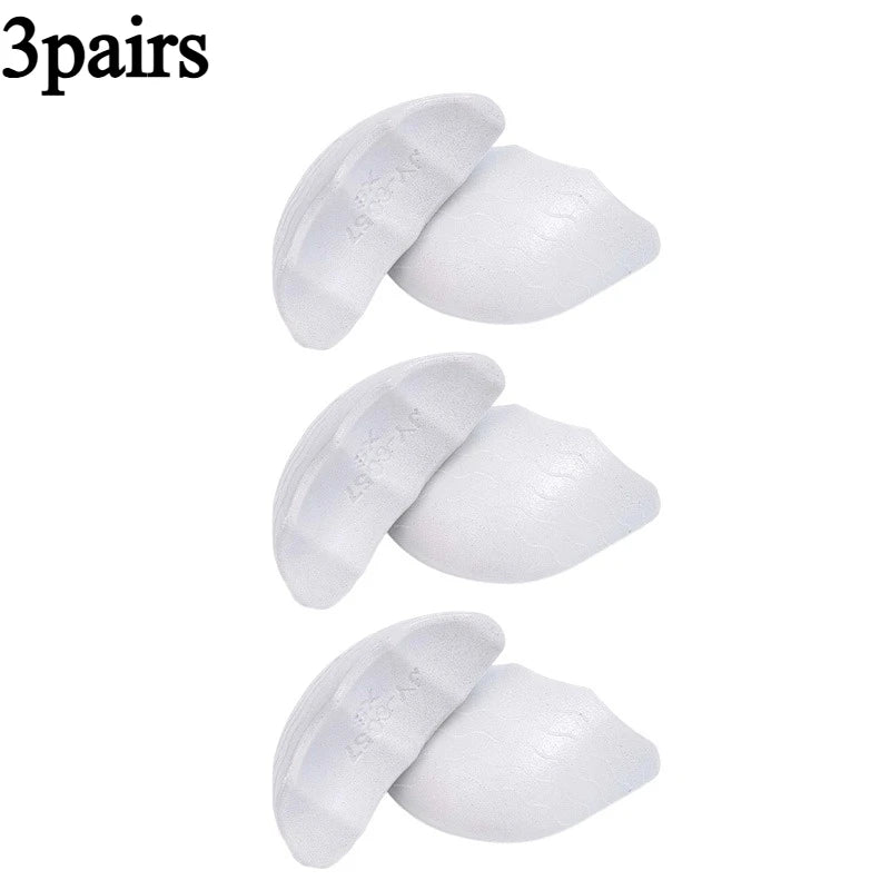 Invisible Shoe Size Corrector Inserts Comfortable Toe Pads for Loose Shoes Anti-Slip Cushion Shoe Size Reducer Fillers Wholesale