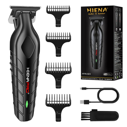 hiena Finish Machine Electric Professional Electric Hair Clippers Beard Clipper Rechargeable Men's Shaver Hair Trimmer Kit