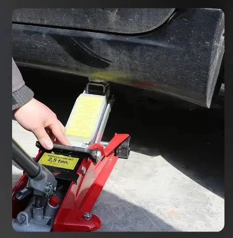 2 Ton Portable Hydraulic Horizontal Jack, Heavy-Duty Steel Floor Jack with Low Profile & Quick Lift for Car SUV Sedan Tire Chang