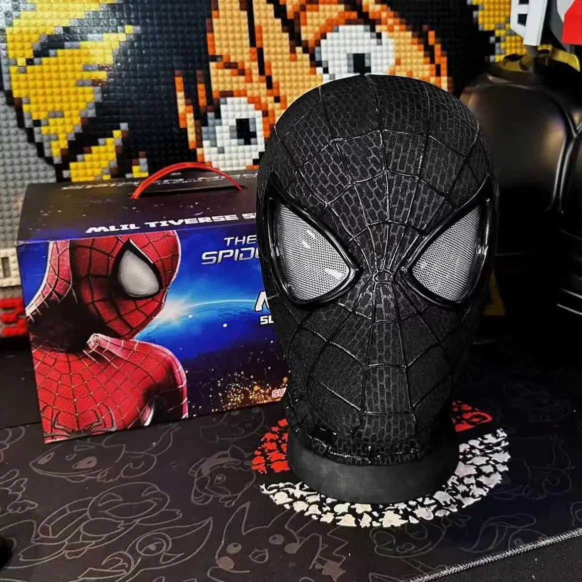 New Amazing Spider-Man 2 Handcrafted High-Quality Mask Spiderman Garfield's Version Of Peter Parker For Halloween Christmas Gift