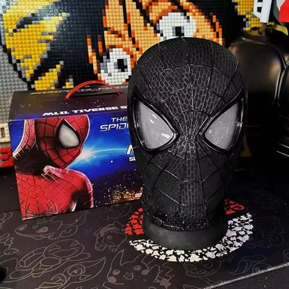 New Amazing Spider-Man 2 Handcrafted High-Quality Mask Spiderman Garfield's Version Of Peter Parker For Halloween Christmas Gift