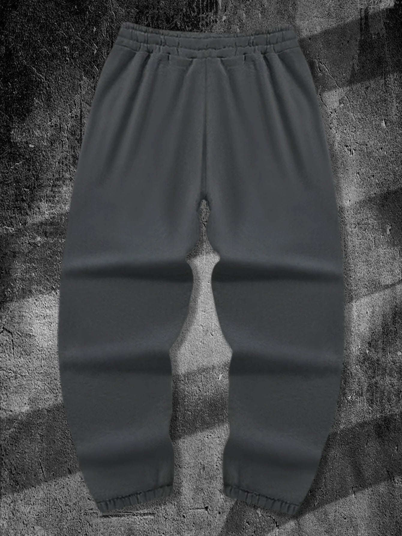 Men's Gothic Metal Skull Lightning Thorn Cross Print Sweatpants Elastic Waist Soft Dark Punk Street Hip Hop Joggers
