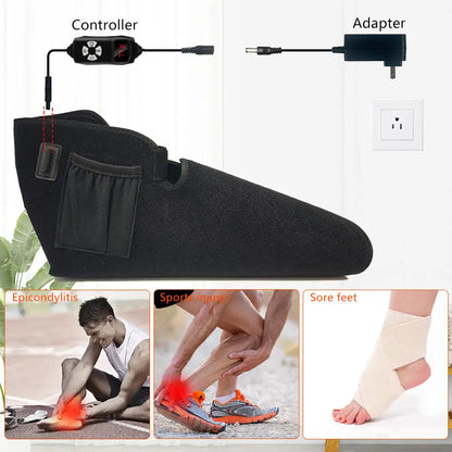 Red Light Therapy for Feet,Infrared Light Therapy Shoes Wraps Toes & Ankle,Led Near Infrared Light Boots,Adjustable Power & Time