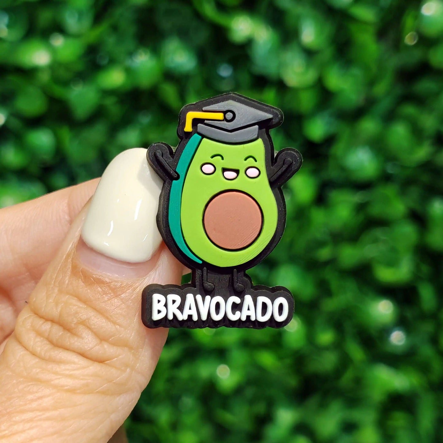 New 1-100pcs Cartoon Fruit Avocado Mom Love Guitar PVC Shoe Charms Accessories Hole Slippers Decorations Kids Birthday Present