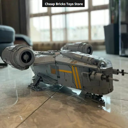 Cheaper 2026 The Razor Crest Assembly Building Dispaly Model Set Compatible 6187Pcs Creativity Spaceship Brick for Adults Gift S