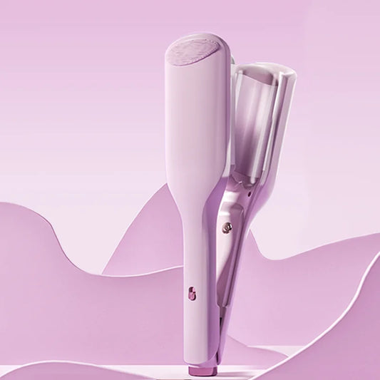 Electric Hair Crimper Beach Wave Fast Heating Curling Iron for Women Salon Professional Hairdressing Tool