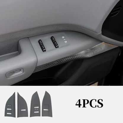 Car Window Switch Control Panel for ZEEKR 7X Interior Accessories 2024 2025 2026 for Left Hand Drive