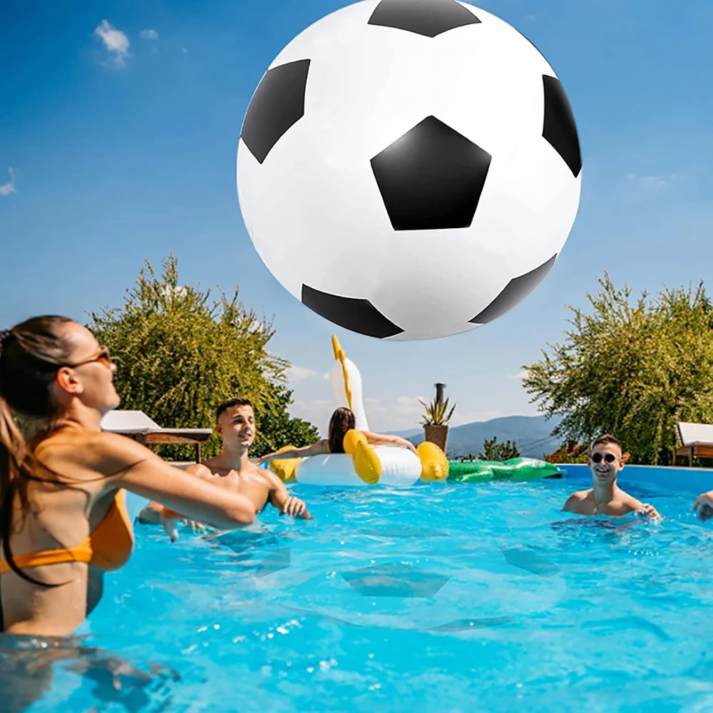 Outdoor beach, grassland, entertainment, inflatable soccer game, environmentally friendly, thickened three color PVC big ball