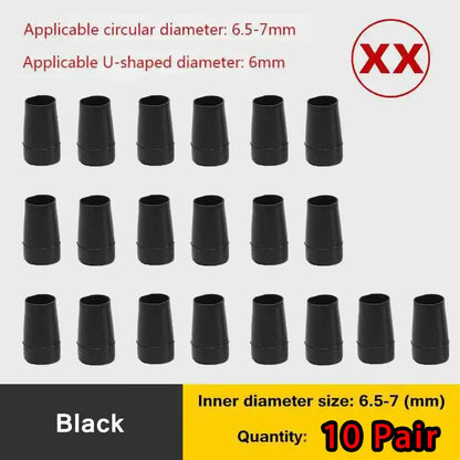 High Heel Protector Caps for Stilettos, Anti-Slip & Noise-Reducing Heel Savers, Durable TPU Heel Covers for Women Soft Damping
