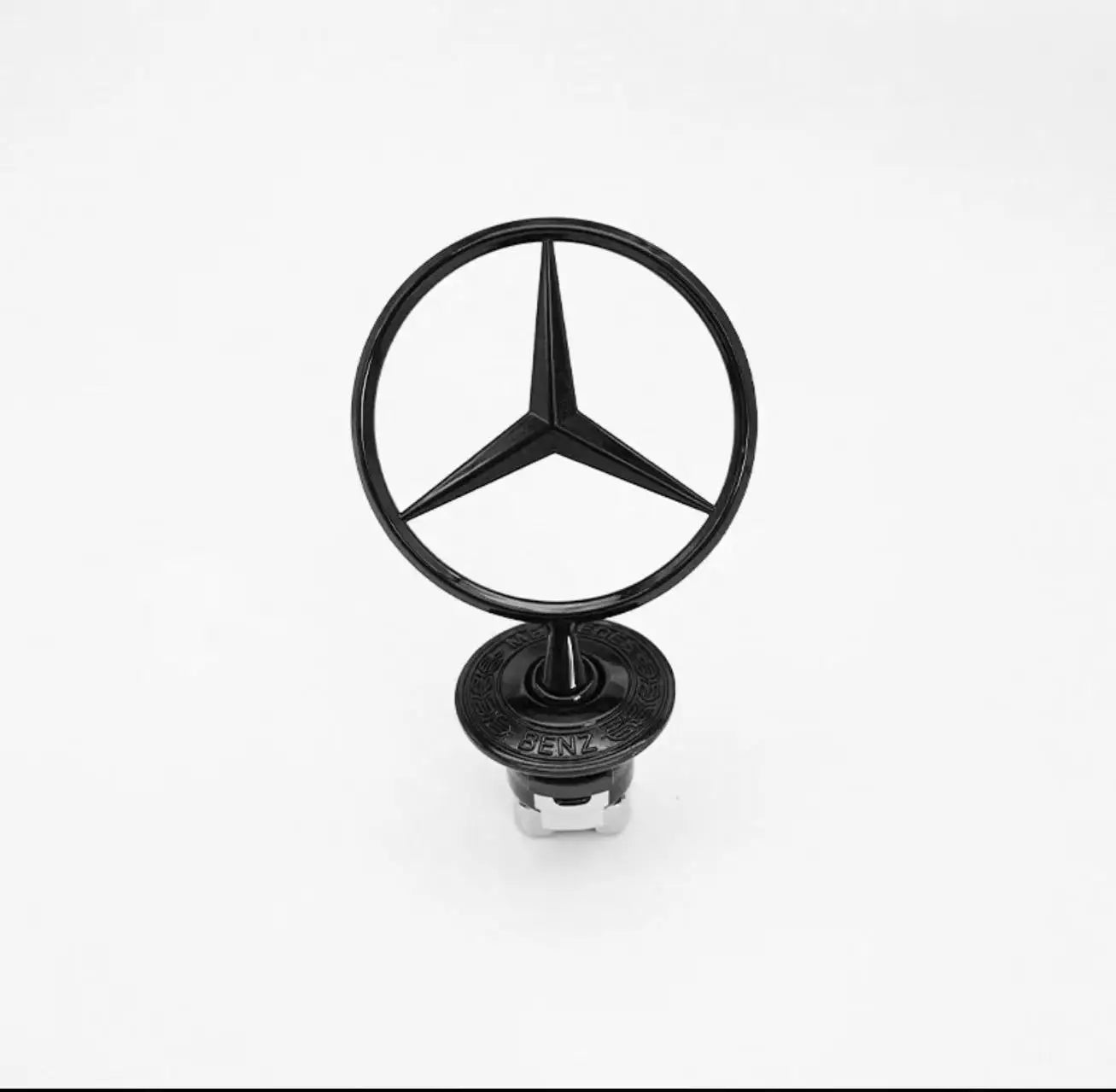 1pc 44mm car front hood modification parts replacement badge suitable for Mercedes Benz W222 W203 W204 W205 W207 W210 W212
