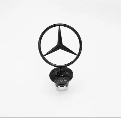 1pc 44mm car front hood modification parts replacement badge suitable for Mercedes Benz W222 W203 W204 W205 W207 W210 W212