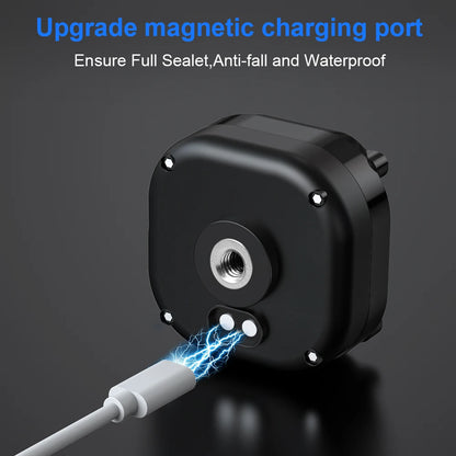Powstation TPMS Wireless Motorcycle Tire Pressure Monitoring System Solar Charge Tyre Temperature Alarm System Colorful Display