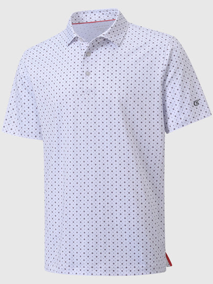 Mens Golf Polo Shirts Short Sleeve Dry Fit Golf Shirts for Men Casual Shirts for Outdoor Sports Athletic Polos