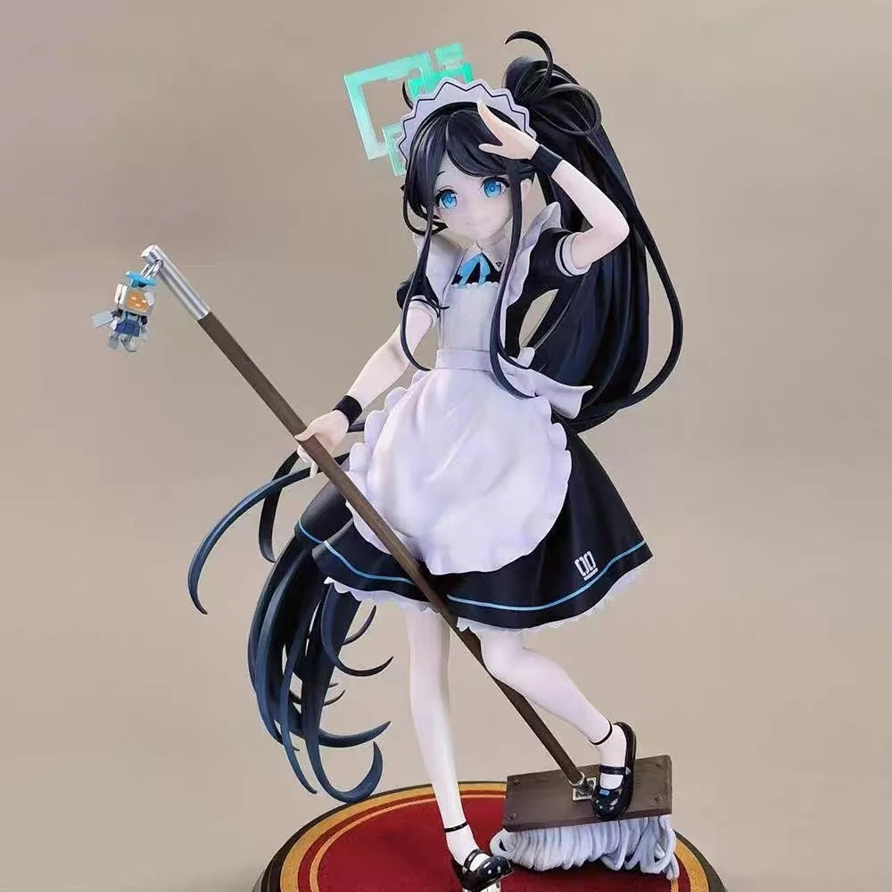 Blue Archive Anime Figure Tendou Alice Maid Outfit Pvc Material 24 Cm Desktop Decoration Collectible Ornament For Anime Fans