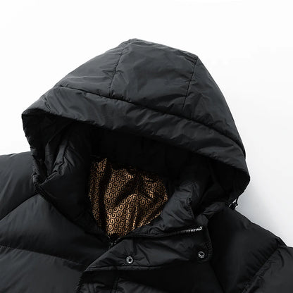 Winter Down Cotton Jacket Men's New Thickened Warm Parka Jackets Loose Casual Hooded Parkas Jacket Men's Windproof Puffer Coat