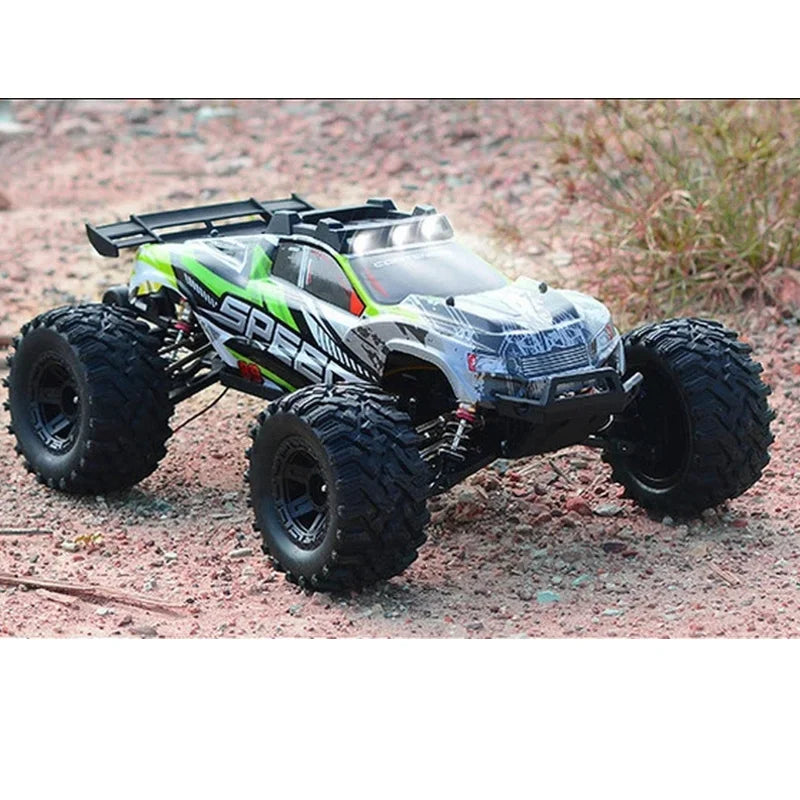 High-Speed Brushless RC Car 1:10 Scale Electric 4WD Off-Road Truck Toy With Shock Absorber 2.4Ghz Remote Control Vehicle