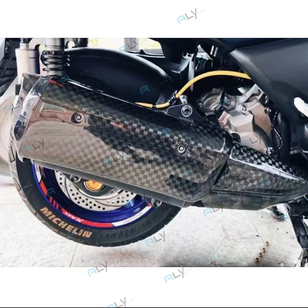Premium Black Plaid Forged Carbon Fiber Vinyl Car Body Wrap Film For Vehicle Motorcycle Protecto Car Sticker Car Accessories