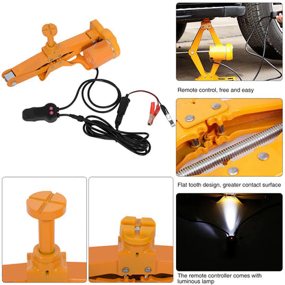 3Ton 12V DC Automotive Car Electric Jack SUV Van Lifting Garage Automotive Emergency and Maintenance Equipment