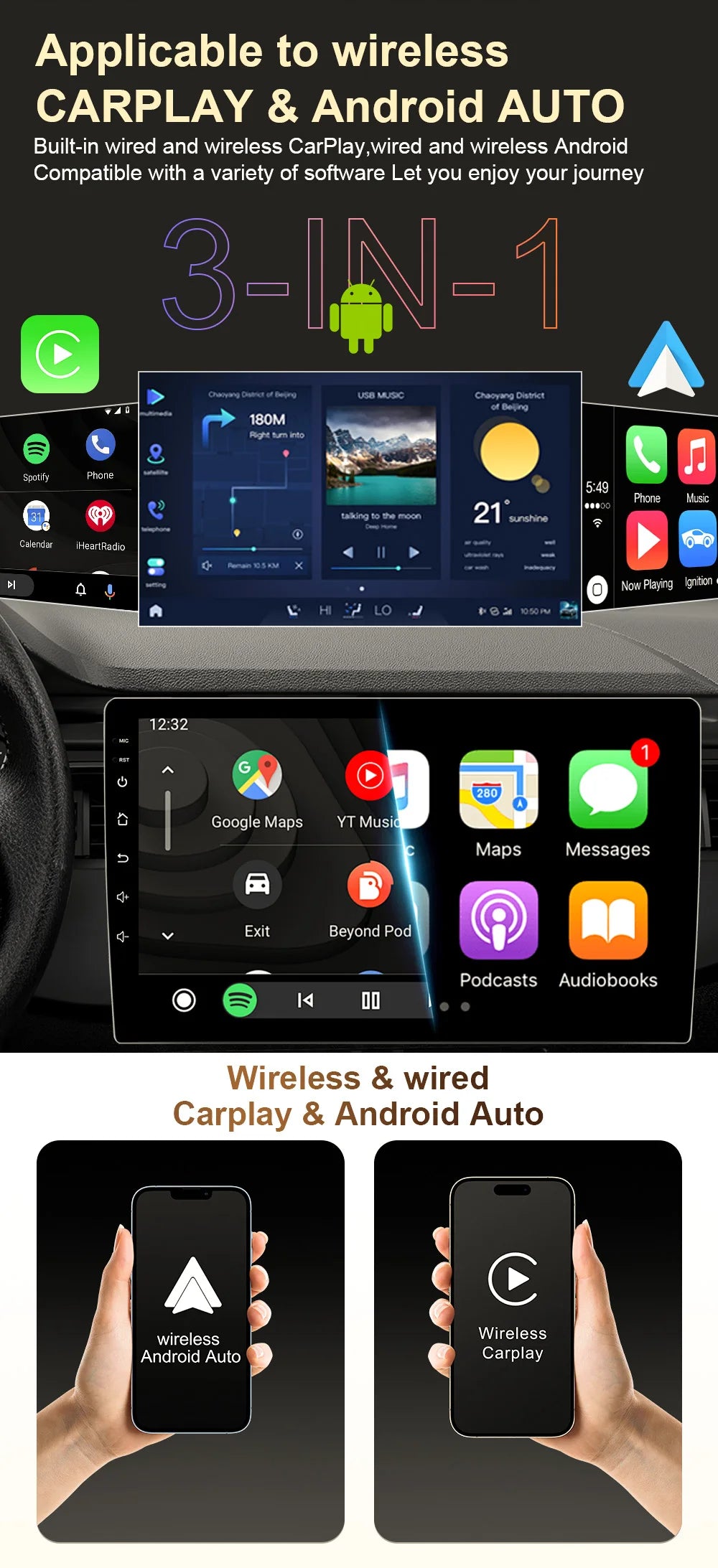 Android 16For NISSAN MICRA KICKS 2017 2018 2019 4G WIFI Car Radio Multimedia Video Player GPS Navigation No 2Din Touch Screen