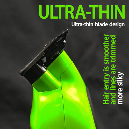 New 2026 BRDCLIP FA1T Green Professional Hair Trimmer Barber Carving Gradient Finish Machine Electric Clipper with Charger Stand