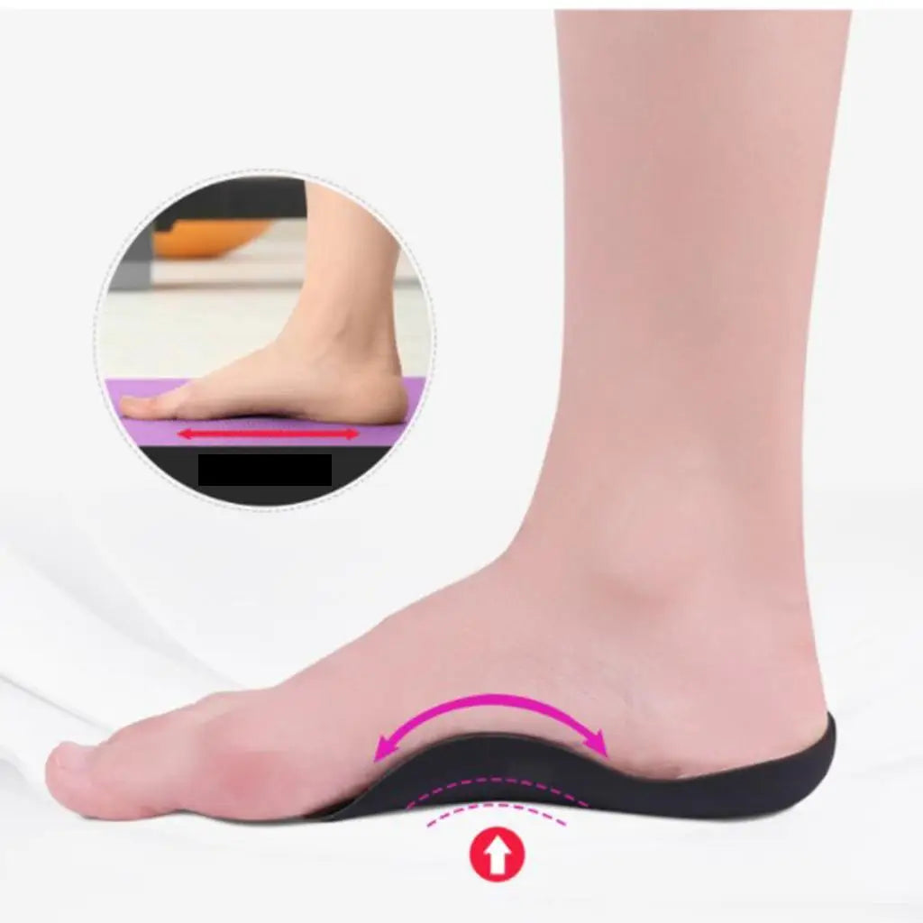 Arch Support Insole for Shoes Flat Foot Orthopedic Cushion Insert for Long Lasting Foot Comfort