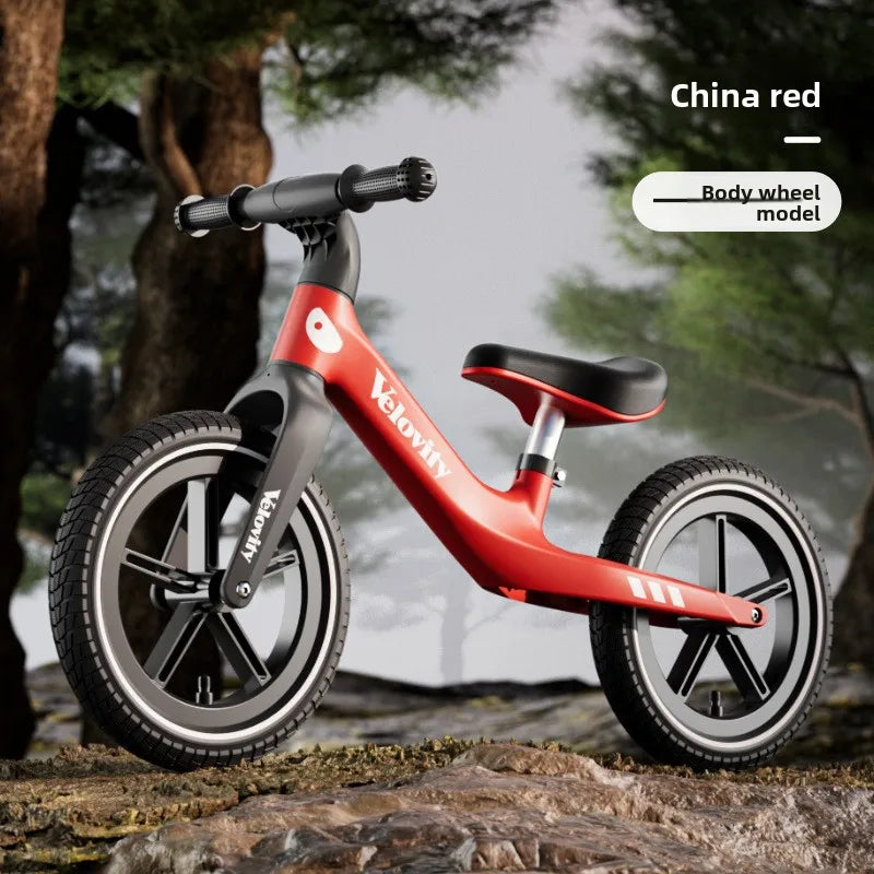 Balance Bike No Pedals Kids Ages Two Three Six Wholesale Stock Toys for Learning To Walk Without Pedals Sliding Walking Toy