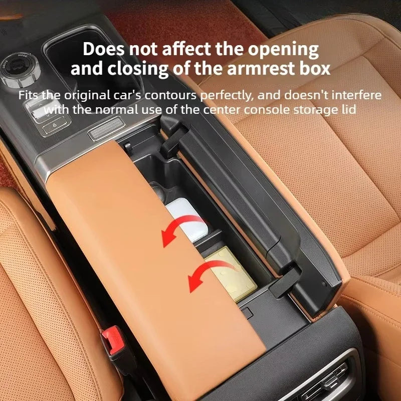 For Chery iCAR V27 2026 Silicone Central Control Lower Storage Box Interior Storage Privacy Box Modification Accessories