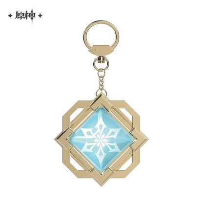 Sunsyea Genshin Impact Official Merch miHoYo Original Authentic Eyes of God Keychain Mondstadt Liyue Inazuma