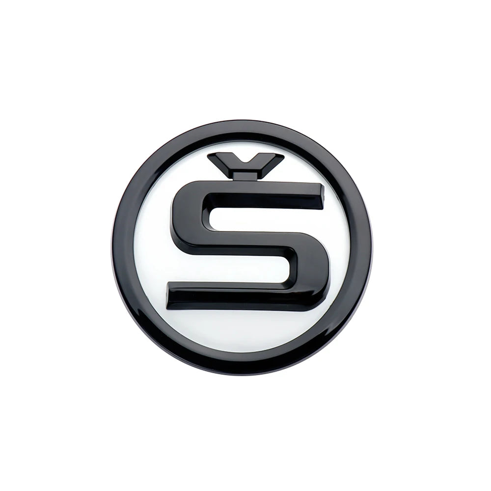 8/9/10cm Emblem Car Front Hood Badge Rear Trunk Sticker for Skoda Octavia Rapid Fabia S Logo Superb KAMIQ Kodiaq VRS Accessories