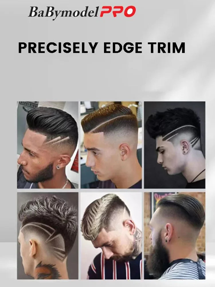 2024 New Babymodel PRO Professional Hair Clipper Trimmer Shaver Set 7500RPM DLC Alloy Blade Professional Hair Trimmer USB Socket