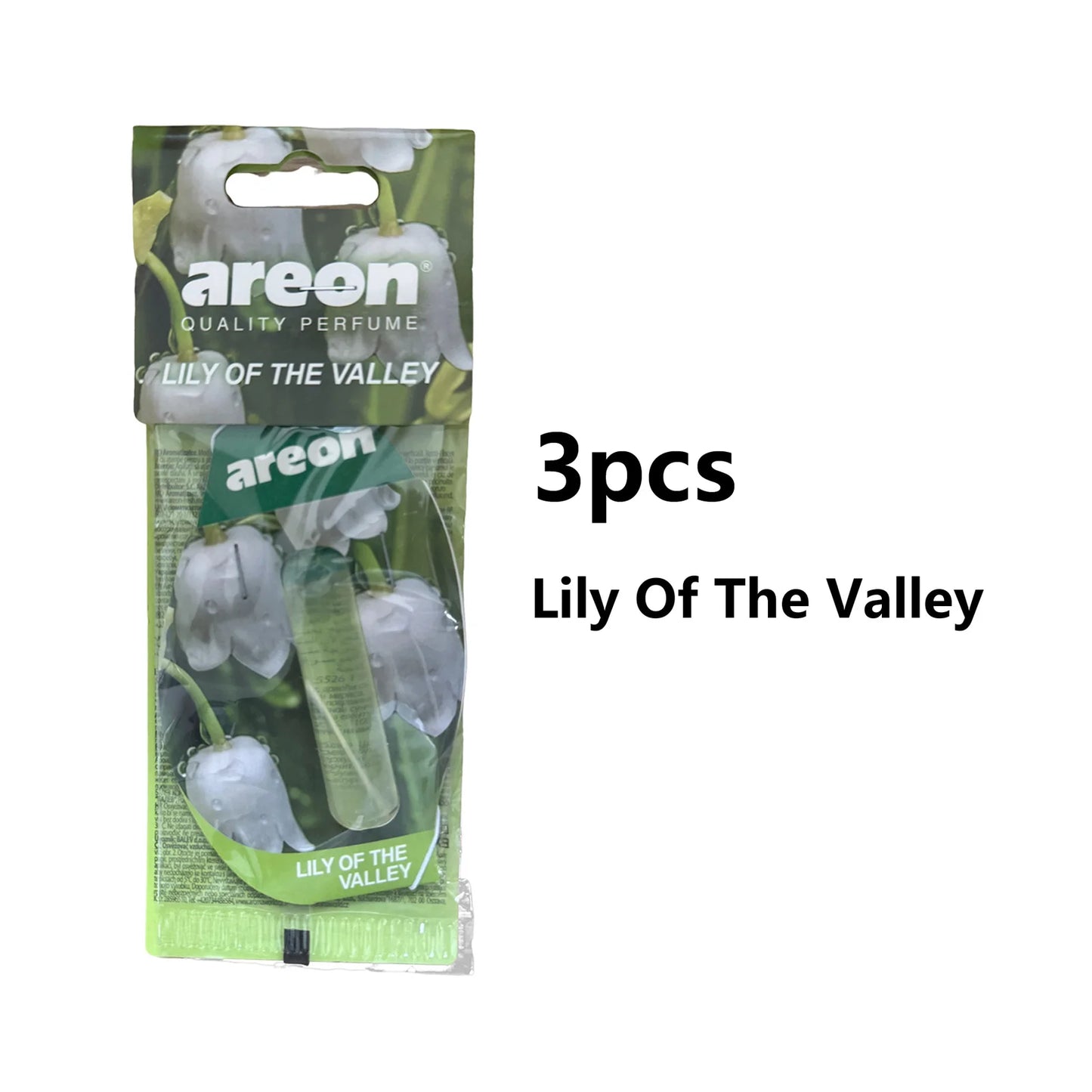 3-18pcs Car Air Freshener Natural Tea Fragrance Vehicle-mounted Hanging Vanilla Scent Water Drop-shaped Car Interior Accessory