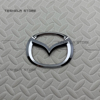 Car Front Hood Emblem Logo RearTrunk Badge For MAZDA 2 Bonnet Badge Rear Trunk Stickers Demio 2009-2025 14CM 12.5CM 11.5CM10.5CM